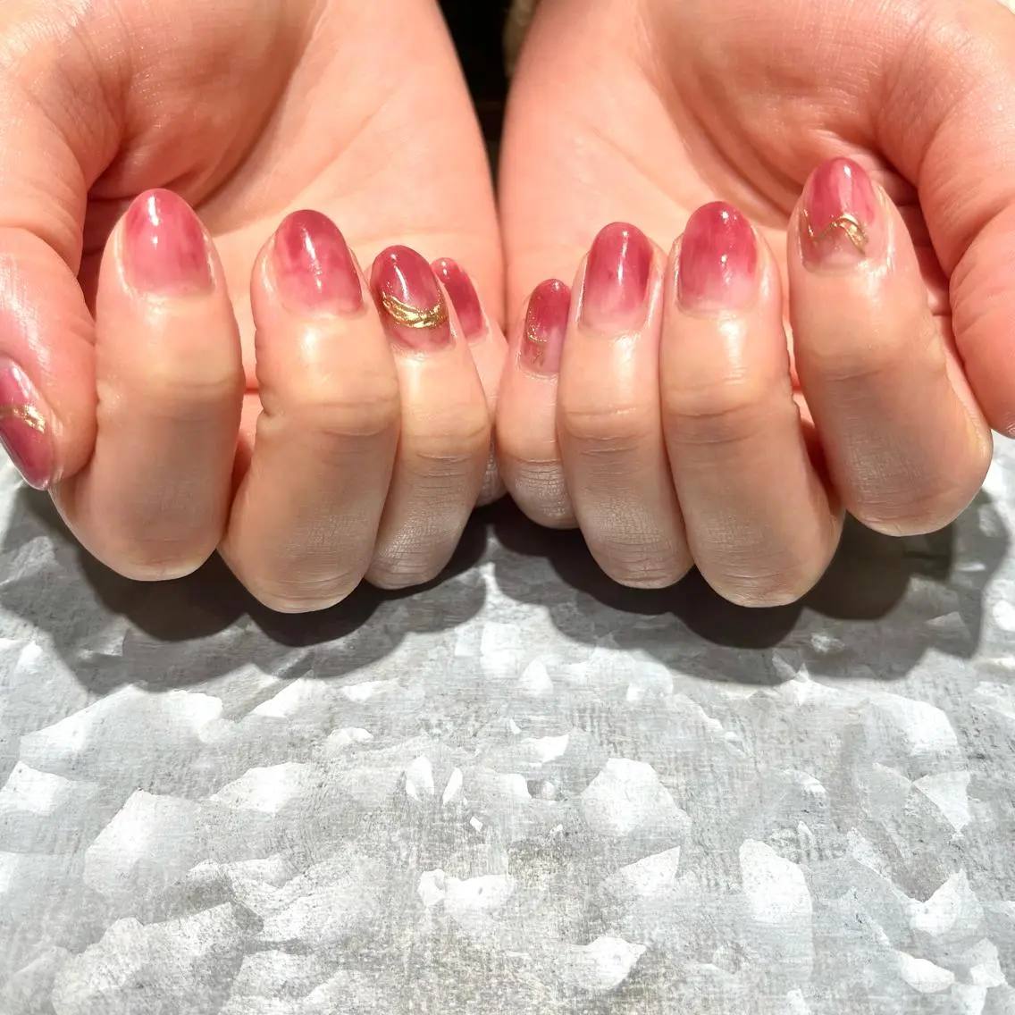 ネイル ニュアンスネイル TRAM-nail moriizumiのネイルデザイン