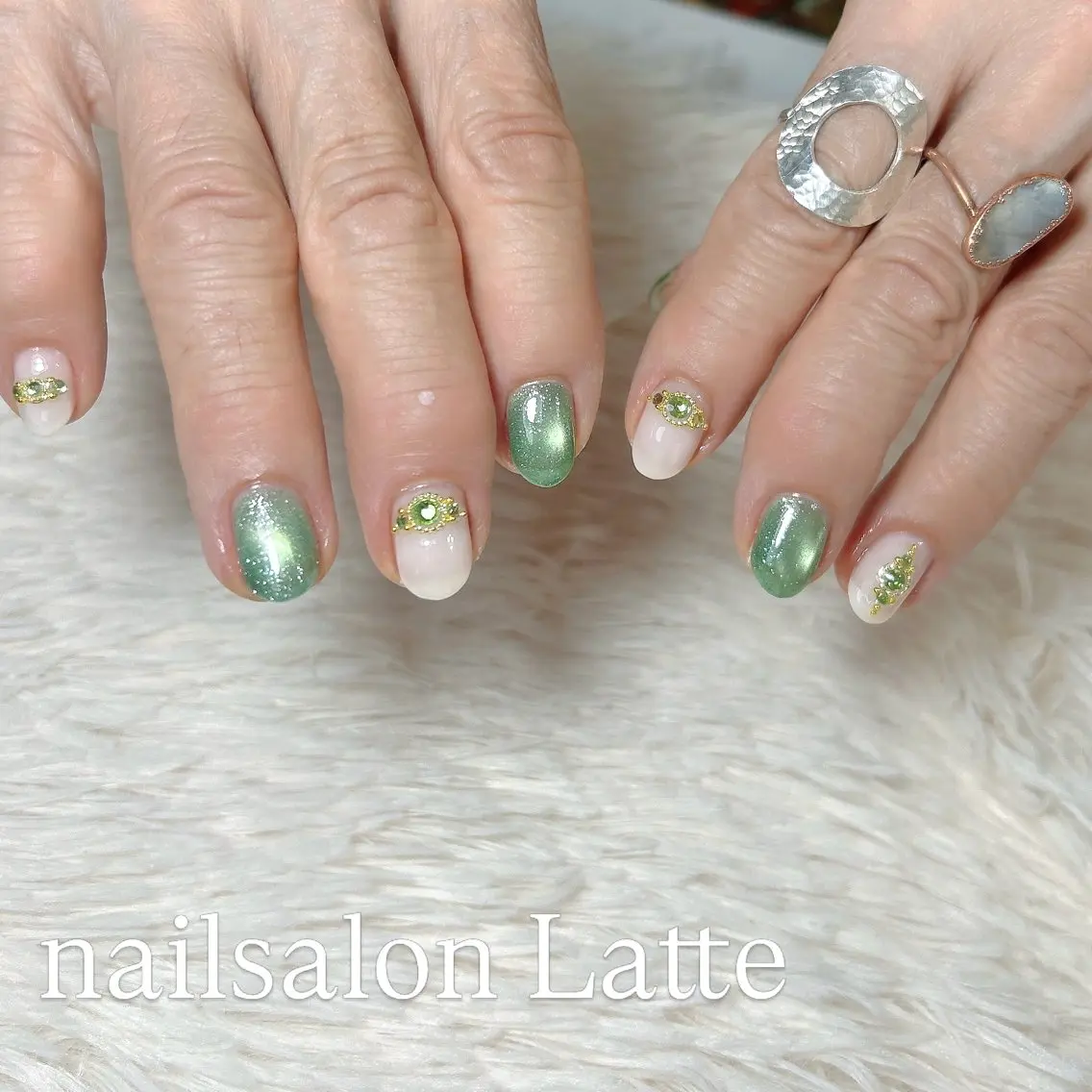 ネイル Nailsalon Latteのネイルデザイン