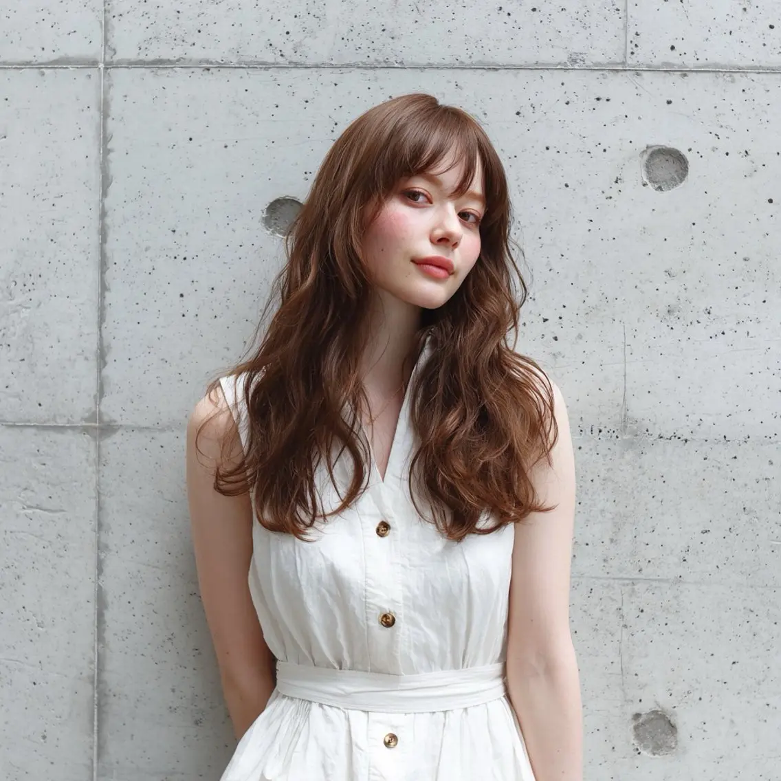 セミロング カラー カット ヘアカラー トリートメント 池袋/カラー特化🎨 ロング料金なし🩵のヘアスタイル