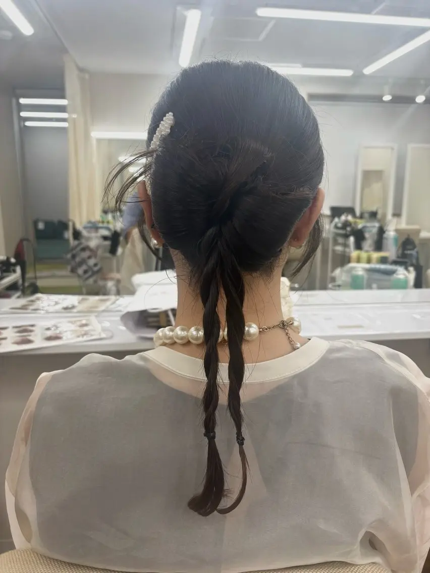 ロング YUMEYAKATA 五条店のヘアスタイル
