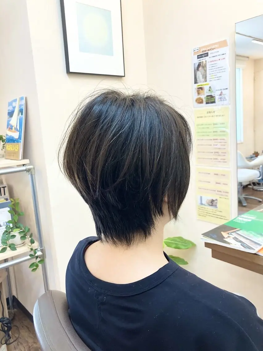 ショート ショートヘア 水野 朝之のヘアスタイル