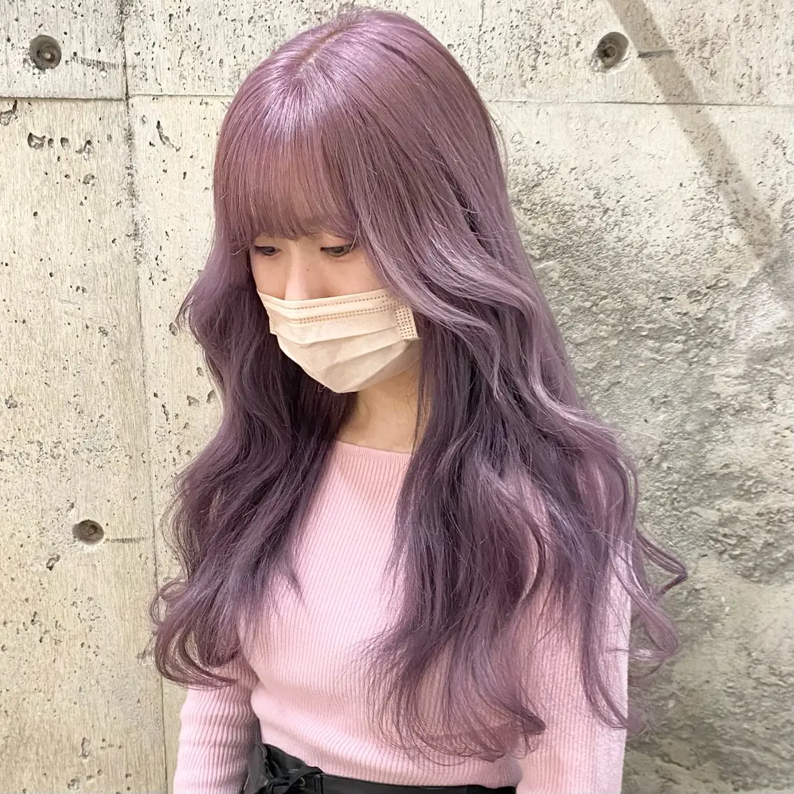 ロング ヘアカラー souco/ moenoのヘアスタイル