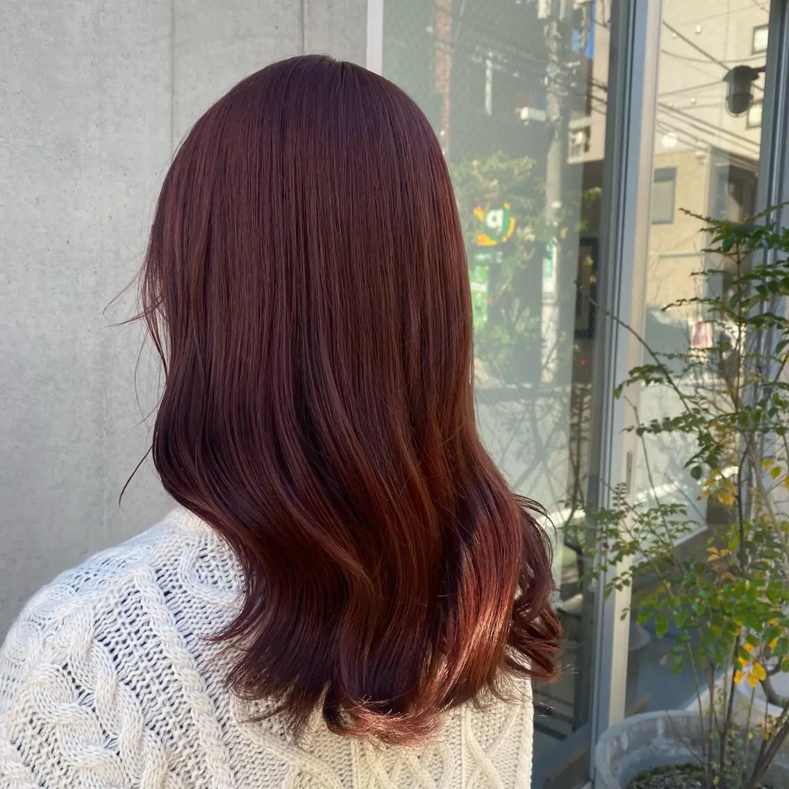 ミディアム カラー 🪭risa 暖色/レイヤー🪭のヘアスタイル