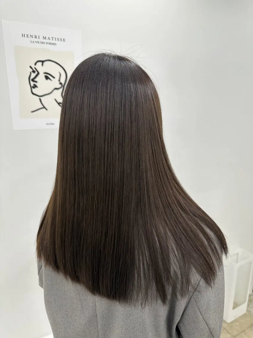 ロング パーマ 髪質改善 ストレートパーマ 安達凜太郎 レイヤーカットのその他イメージ