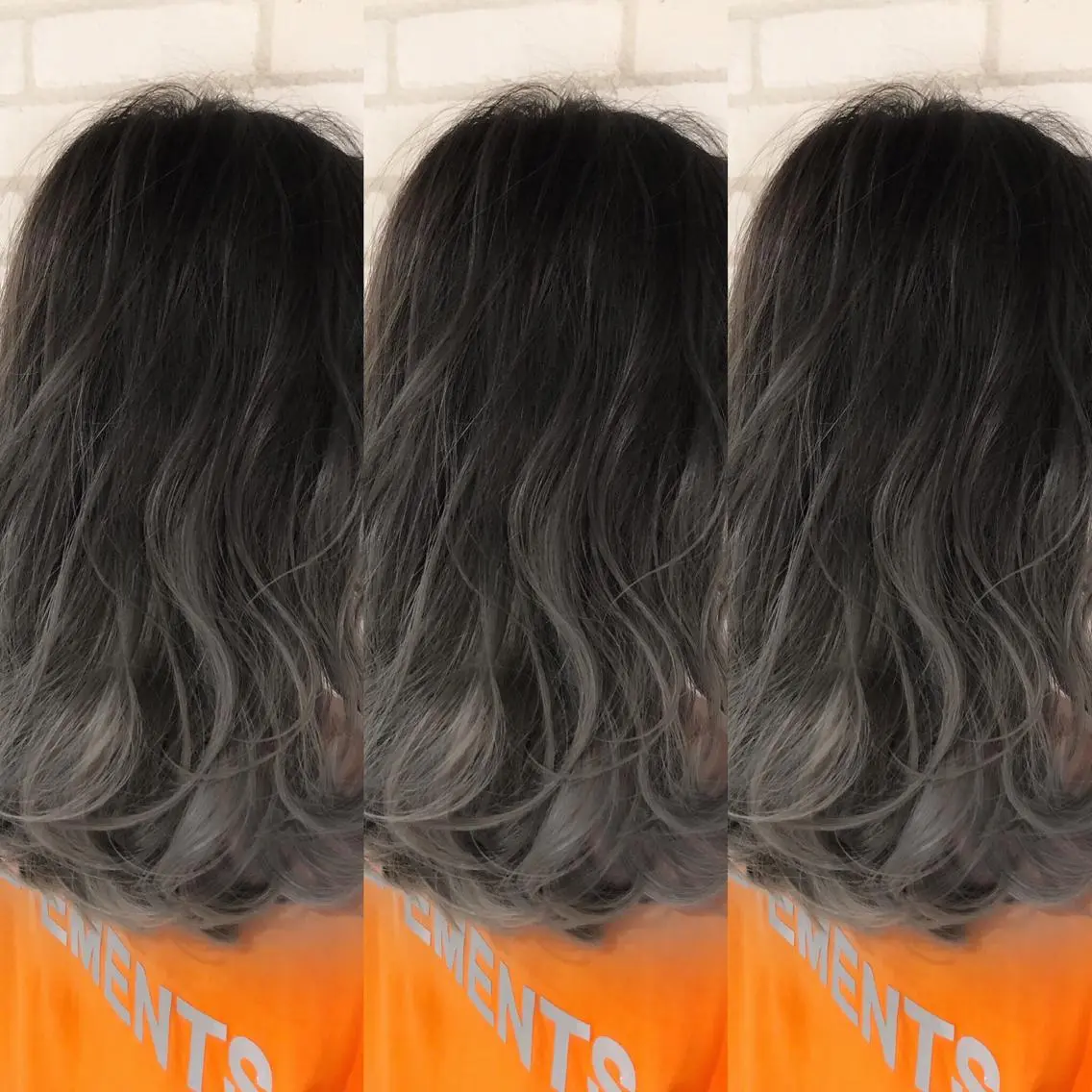 ミディアム カラー 小島 侑衣のヘアスタイル