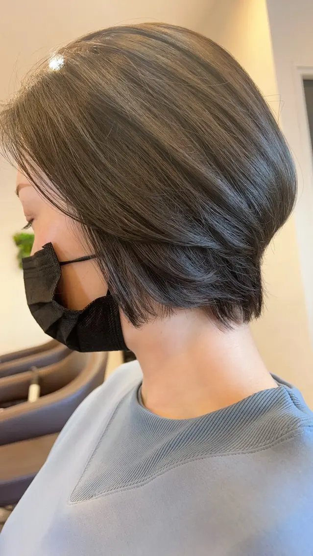 ショート くびれヘア ショートヘア Hair salon Liebe YUTAのヘアスタイル