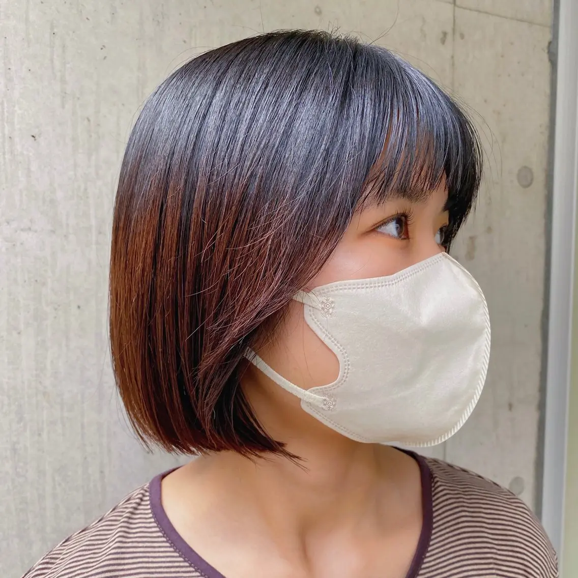 ショート カット トリートメント 似合わせレイヤー/ ケアパーマ/高倉のヘアスタイル