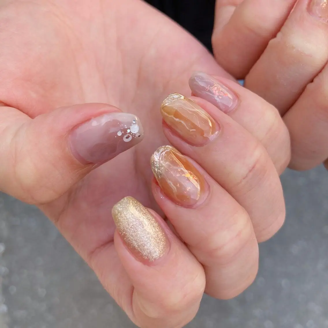 ネイル 地爪育成💅 kanaoanailのネイルデザイン