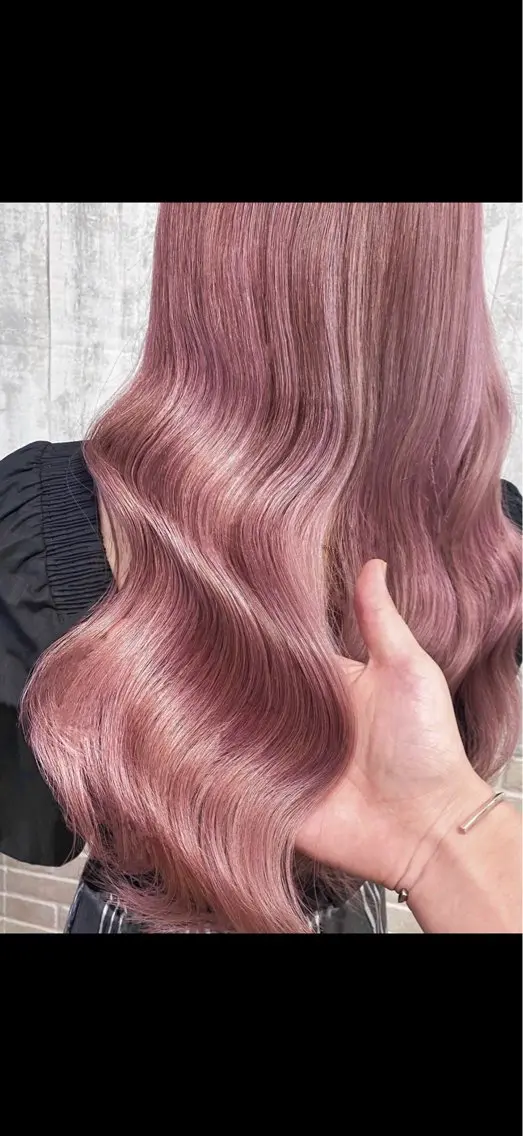 セミロング ヘアカラー 渡邊 礼侍のヘアスタイル