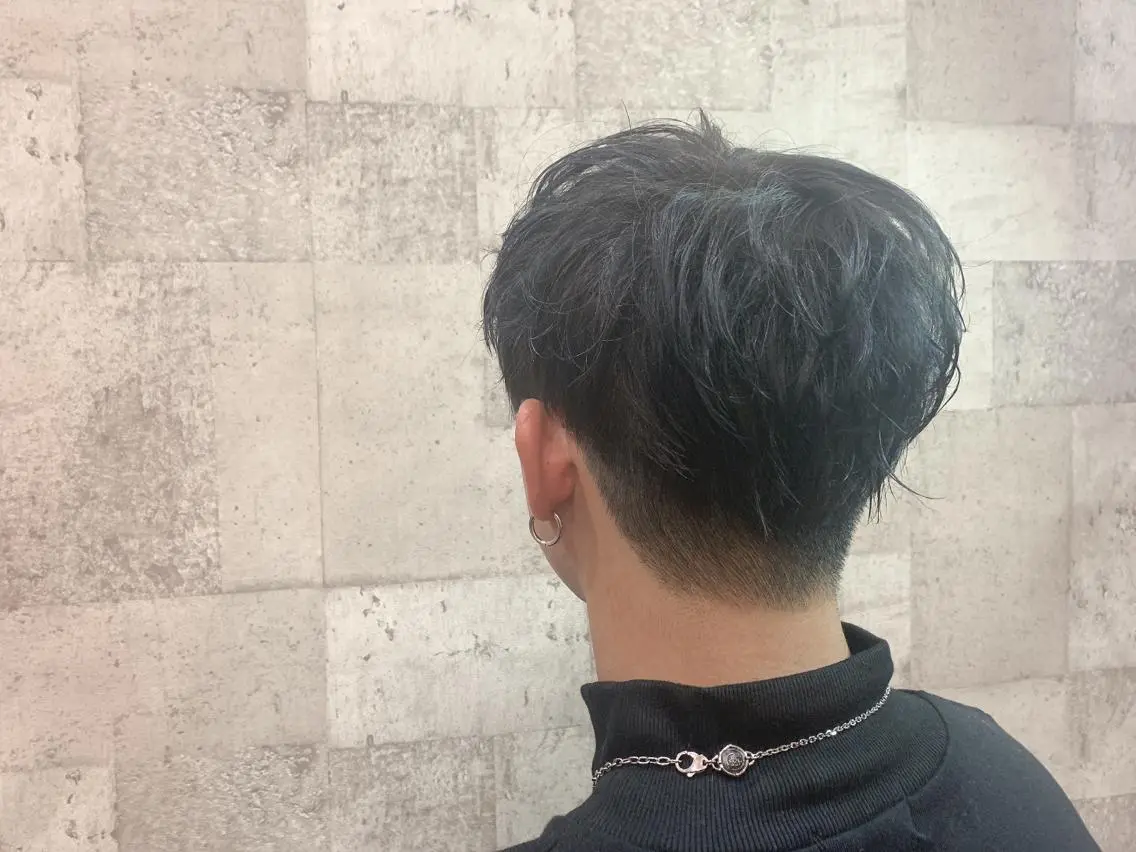 カラー メンズ メンズハイライト ハイライトカラー 小野寺空也✂️ 似合わせショートのヘアスタイル
