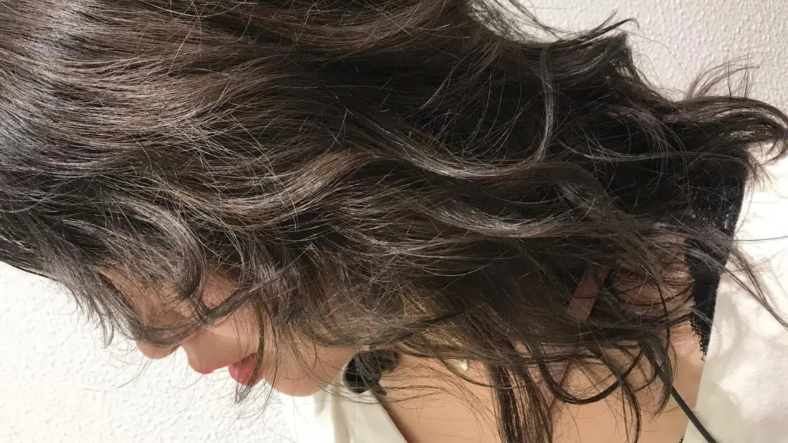 ミディアム カラー イルミナカラー 当日予約🆗✂︎ ウエモト タクのヘアスタイル