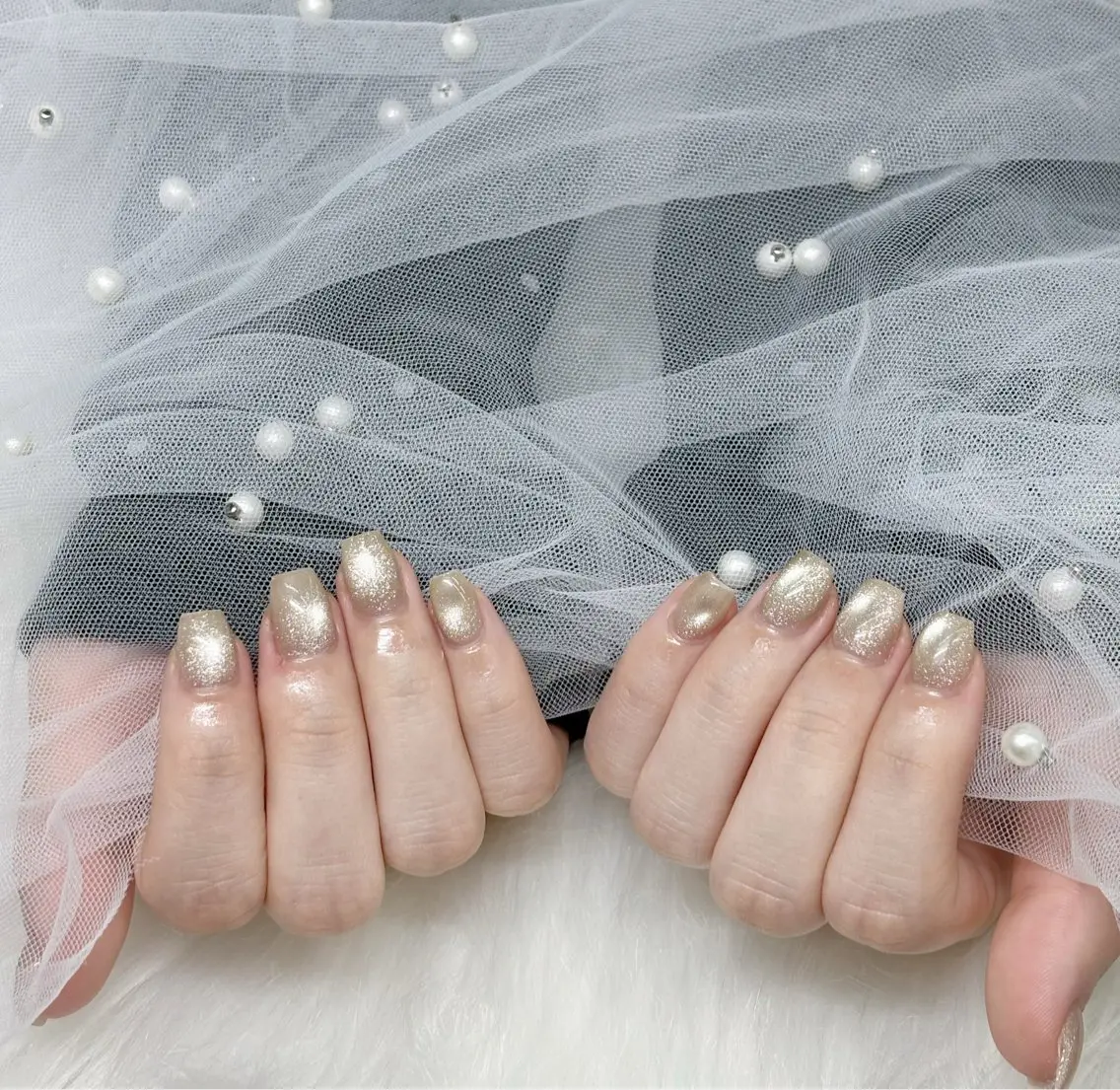 ネイル 韓国ネイル マグネットネイル 持ち込み ハンドネイル ハンドケア Mika nail_Royalのネイルデザイン