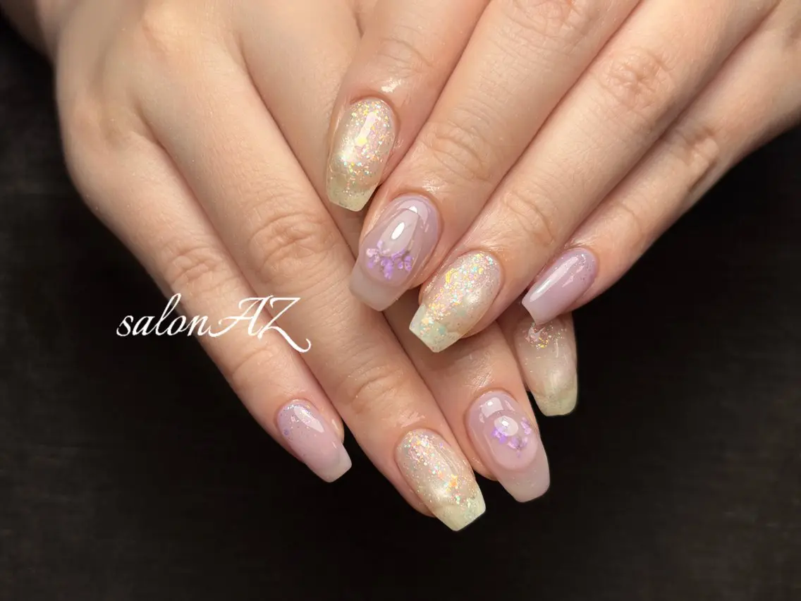 ネイル オフィスネイル ハンドネイル salon AZのネイルデザイン