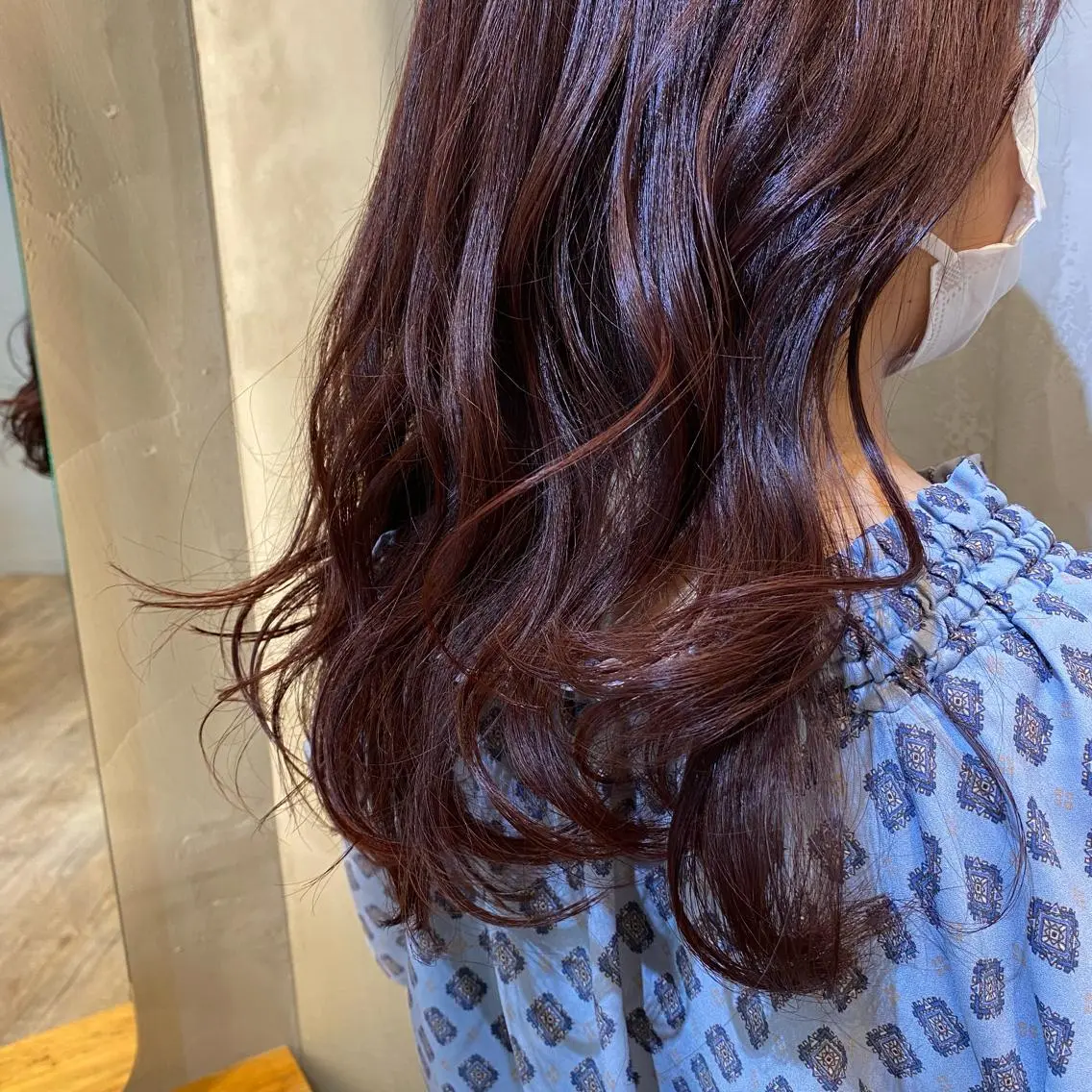 セミロング ヘアカラー トリートメント 新宿/顔周りカット +レイヤー=しずく♩のヘアスタイル