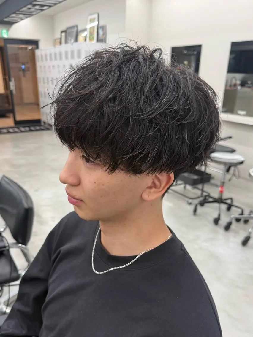 ミディアム わたる /カットモデル募集のヘアスタイル