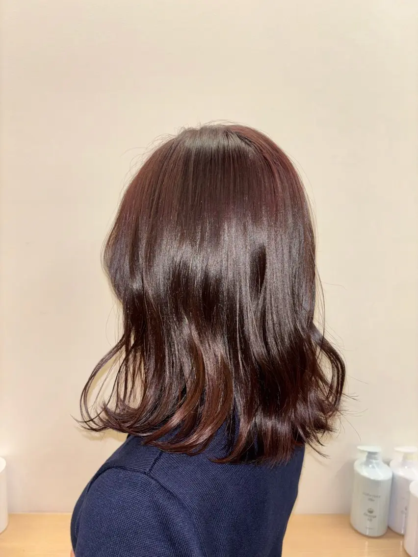 カラー ヘアカラー モデル募集中🪽*. ¦謝花 卯依のヘアスタイル