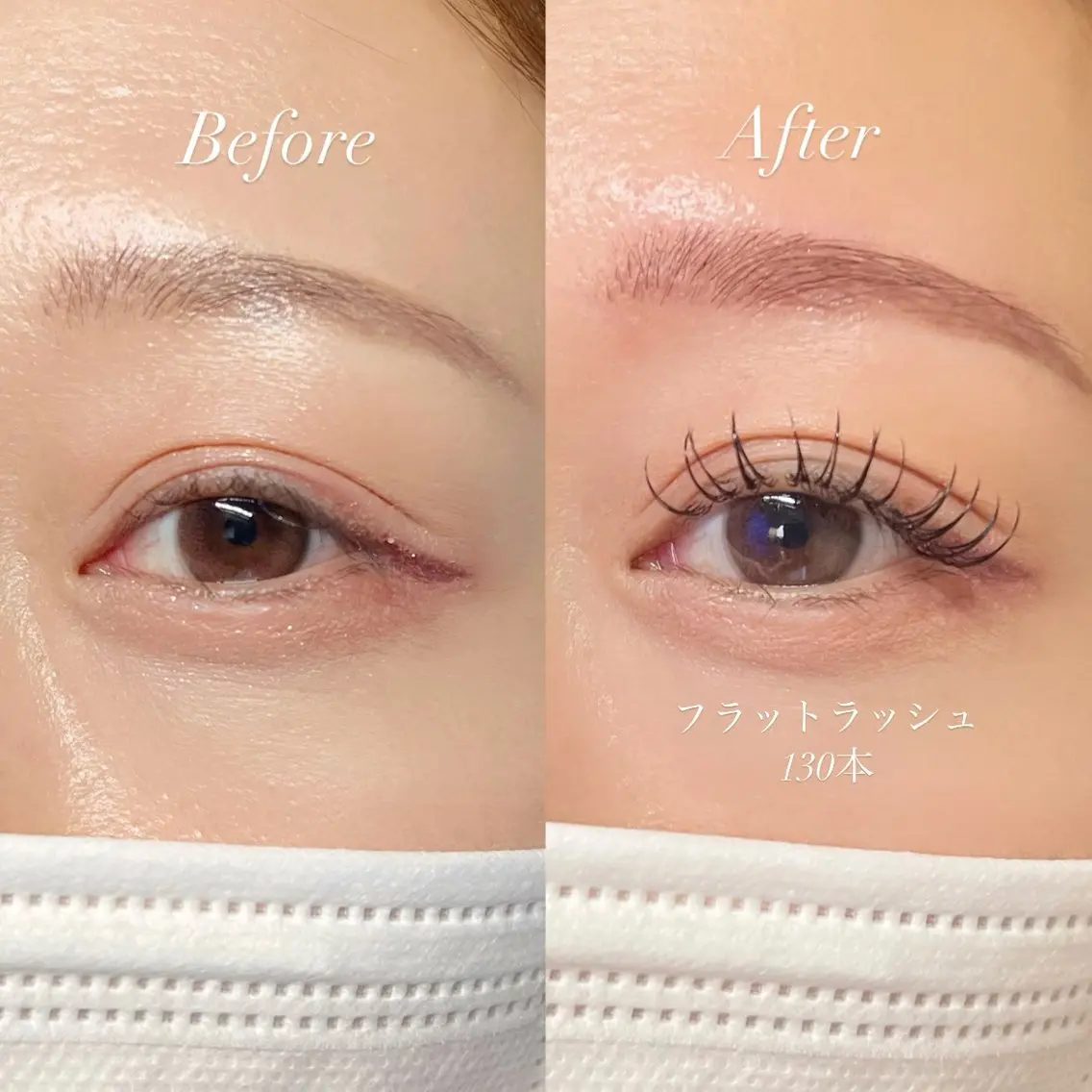 マツエク・マツパ フラットラッシュ マツエク すあい みやびのマツエク・マツパデザイン