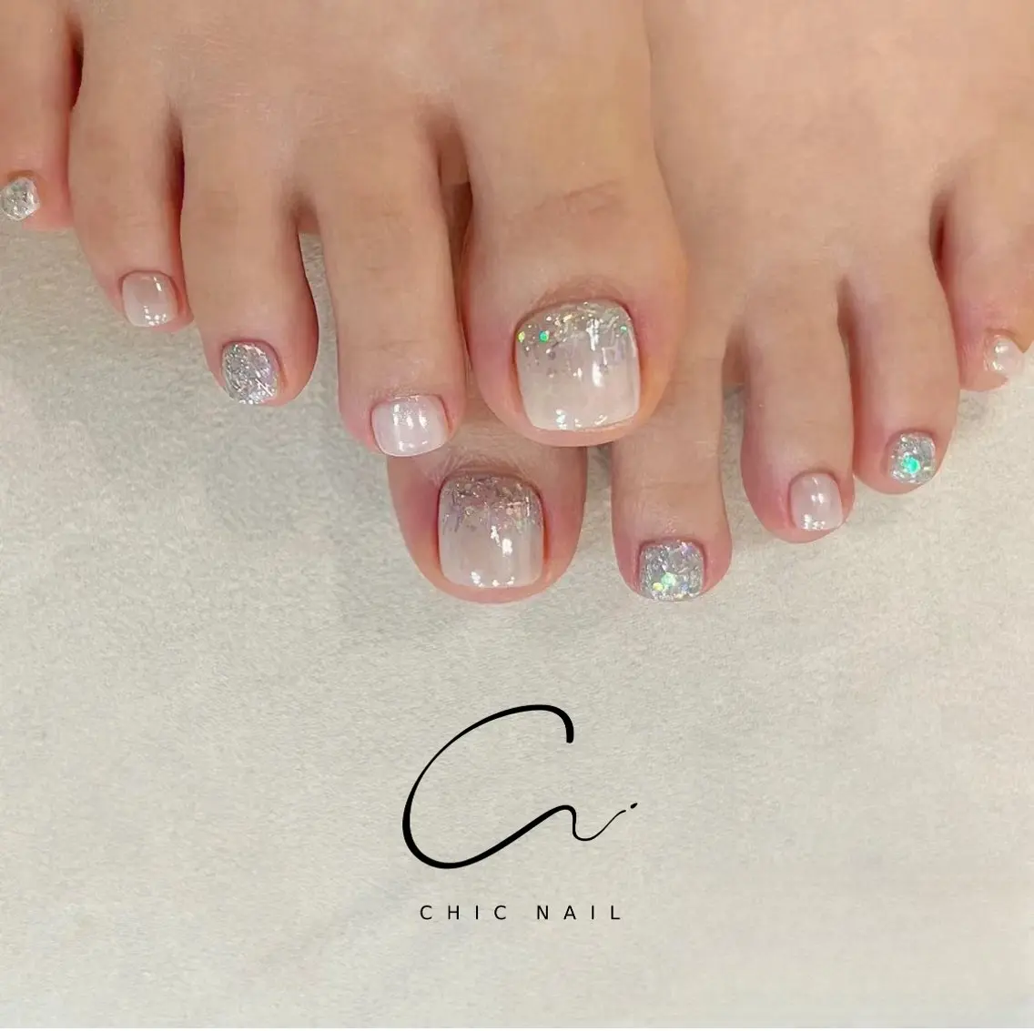 👣FOOT🩰💕デザインアート90分やり放題💕🩰 持込み可 ✨ケア込みの写真