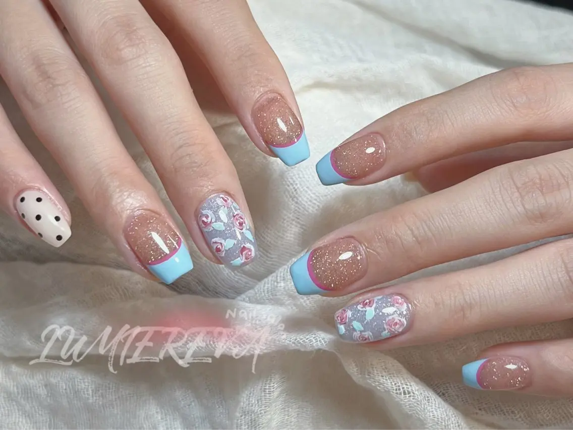 ネイル ハンドネイル Lumiereva @ネイルモデル募集中のネイルデザイン