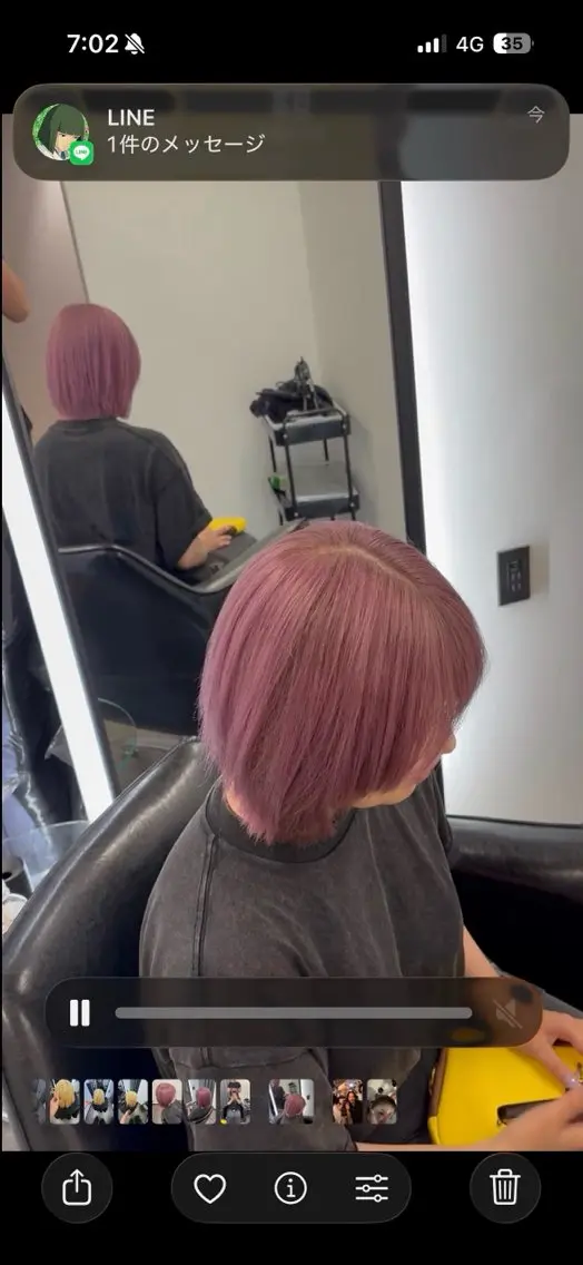 カラー 髙橋 欽春のヘアスタイル
