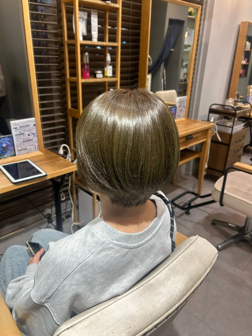カラー ✨縮毛矯正✨小林 睦季のヘアスタイル