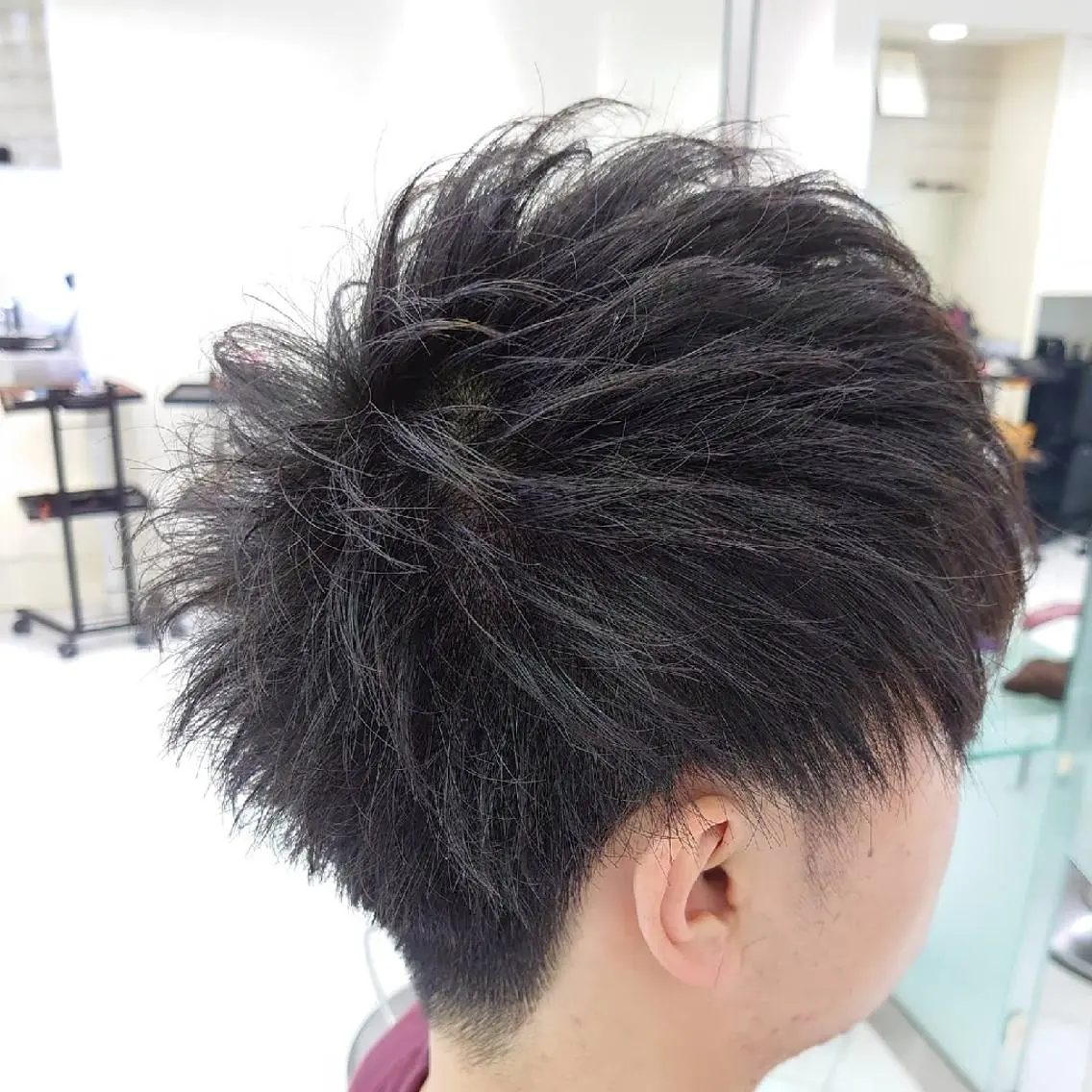 ショート ヘアアレンジ メンズ マッシュ 刈り上げ ショートヘア 🐺デザインウルフ / 一ノ瀬 凌🐺のヘアスタイル