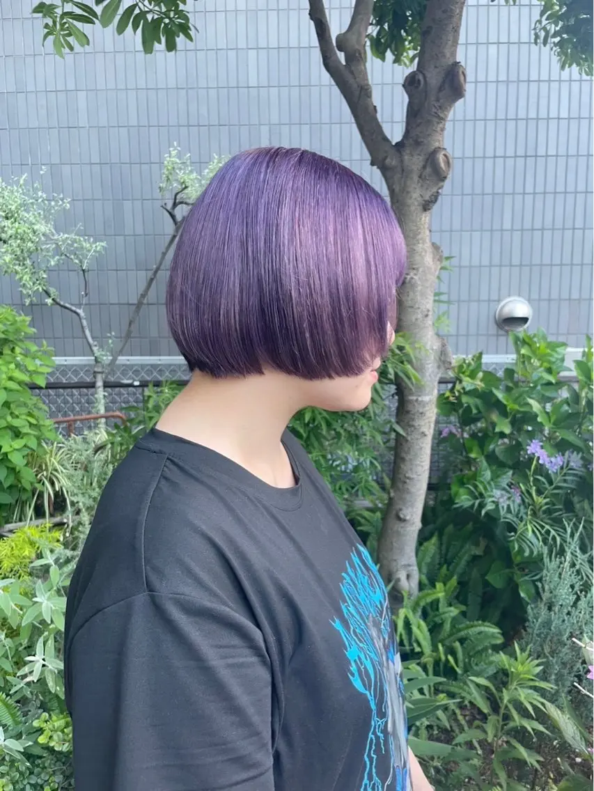 ショート ヘアカラー みいなブリーチモデル 募集中！のヘアスタイル