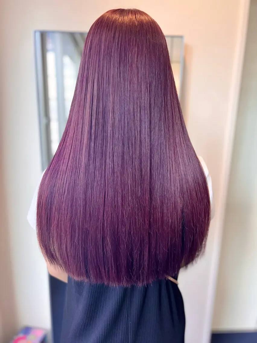 セミロング カラー ヘアカラー W_SALON ［四条河原町］のヘアスタイル