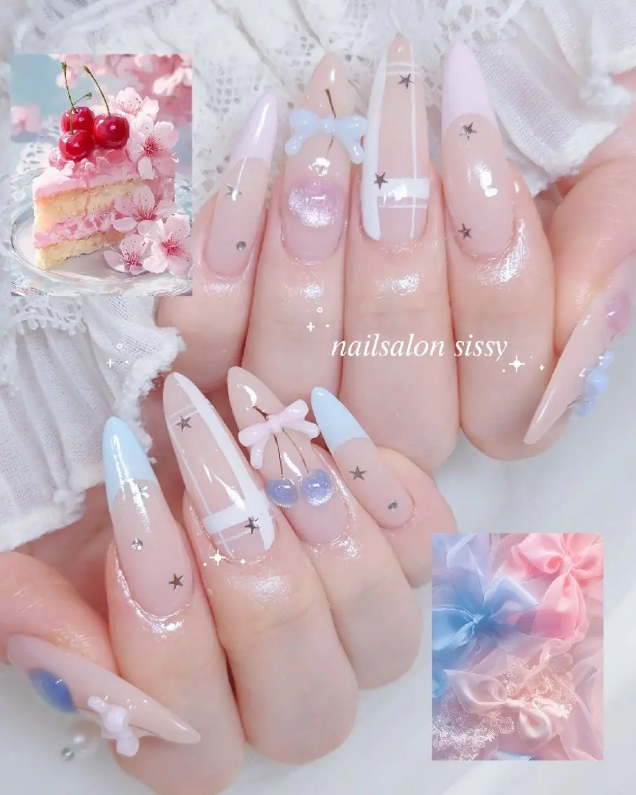 ネイル 春ネイル ハンドネイル sissy hatsuneのネイルデザイン