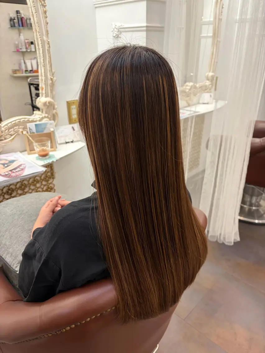 ロング トリートメント 志村 梨帆のヘアスタイル