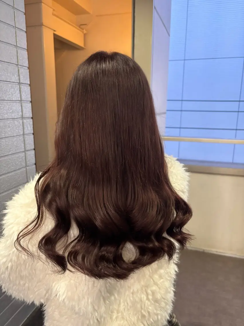カラー ヘアカラー カット￥1100 🎀Yuri︎のヘアスタイル