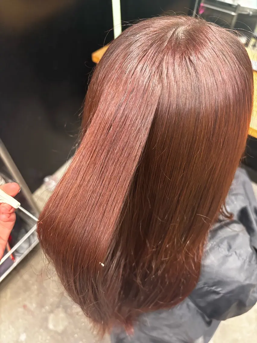ロング ヘアカラー nana /銀座/透明感カラーのヘアスタイル