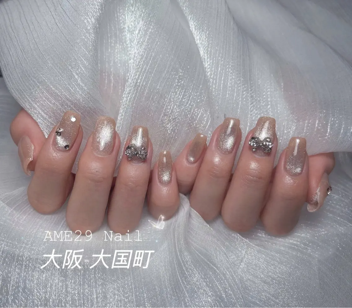 ロング AME29 Nail ネイルサロンのネイルデザイン