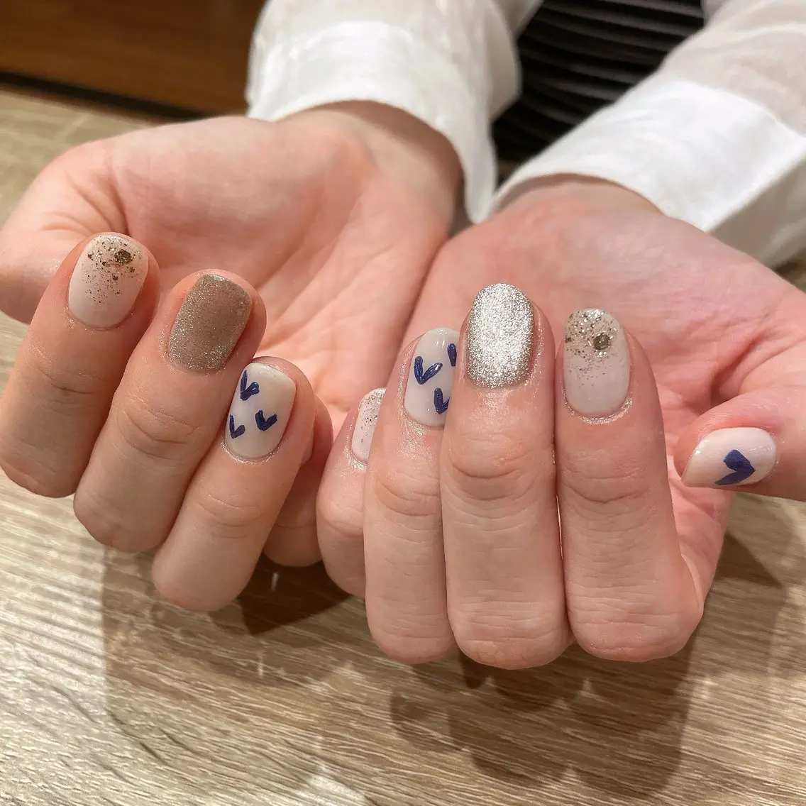 ネイル ハンドネイル liberté🫧 新小岩のネイルデザイン