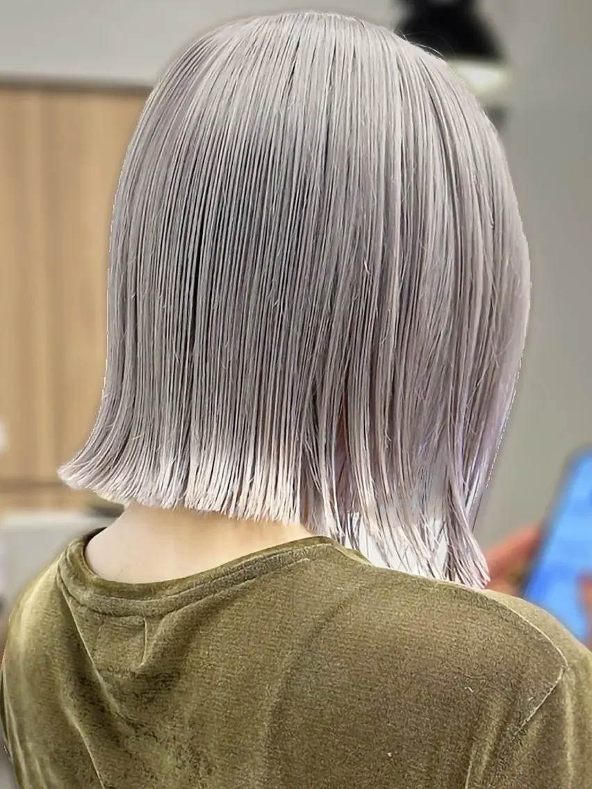 ミディアム カラー ヘアカラー トリートメント 艶髪カラー/髪質改善 🏖 亀戸/もぎのヘアスタイル
