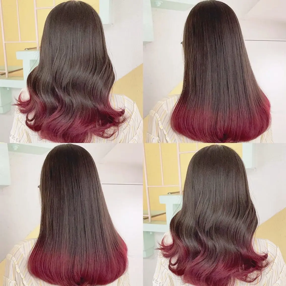 カラー ヘアカラー トリートメント 渋谷:インナーカラー ／🍒エリカ🍒のヘアスタイル