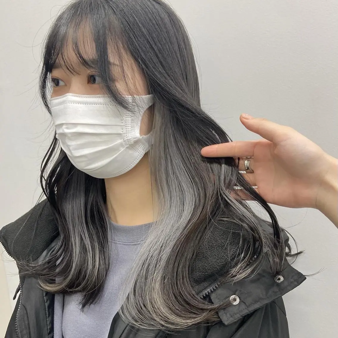 ロング 韓国レイヤー/ヘア カラー🎀ayamiのヘアスタイル