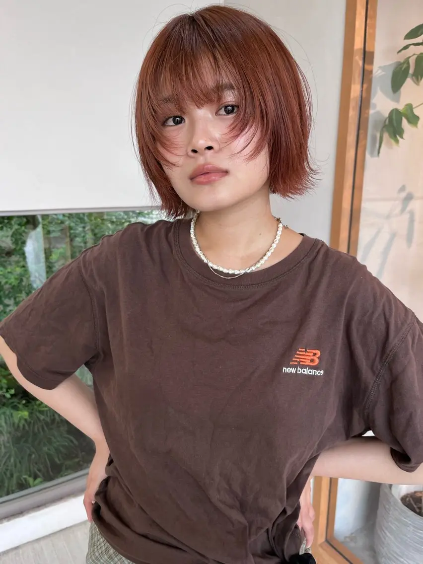 【人気No.1⭐️】似合わせカット+カラー+オージュアトリートメントの写真