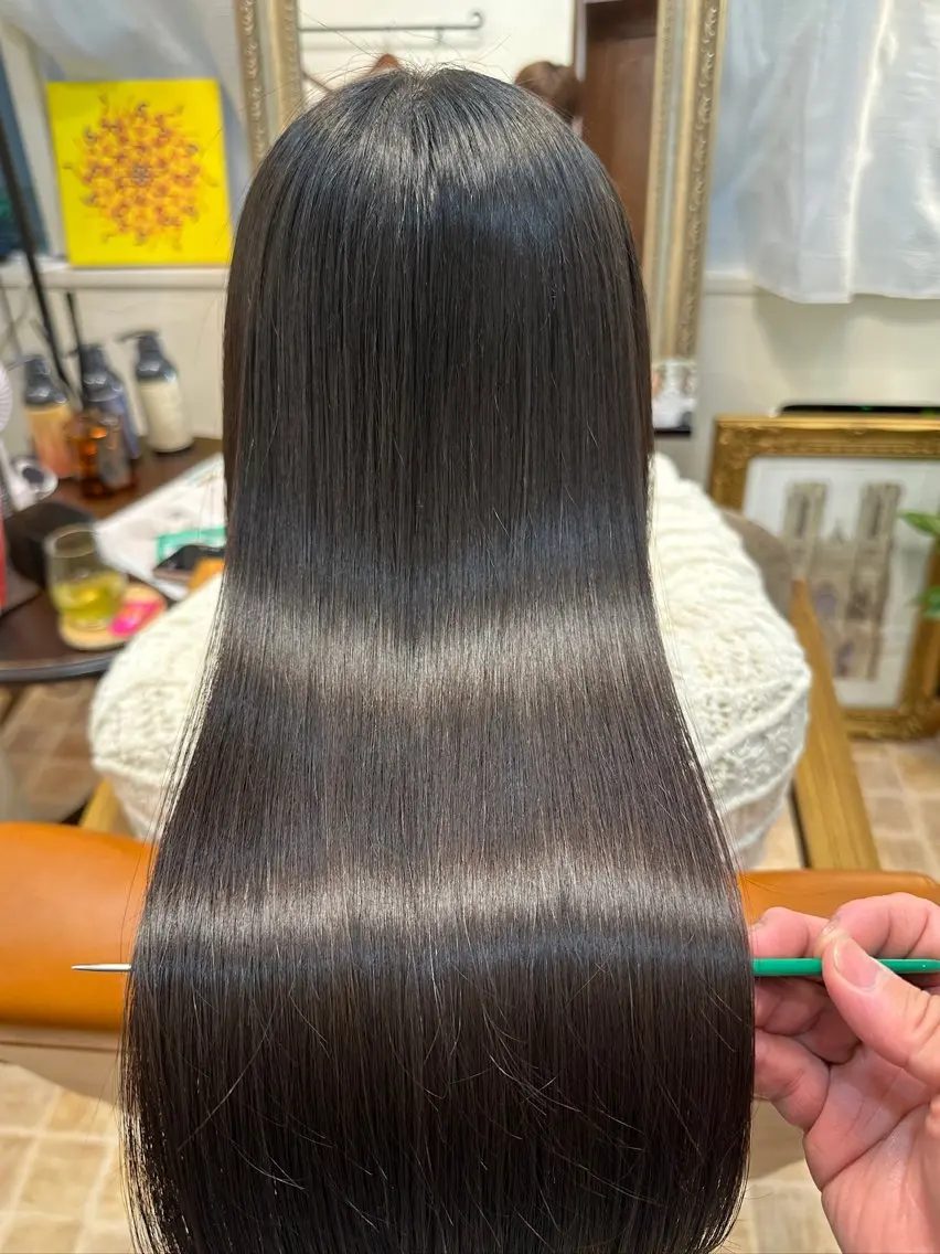 ロング 櫛引 健太のヘアスタイル