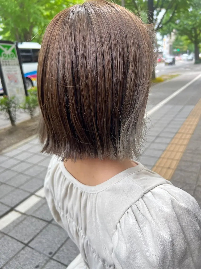 ショート ヘアカラー 似合わせ🌿 AYAKAのヘアスタイル
