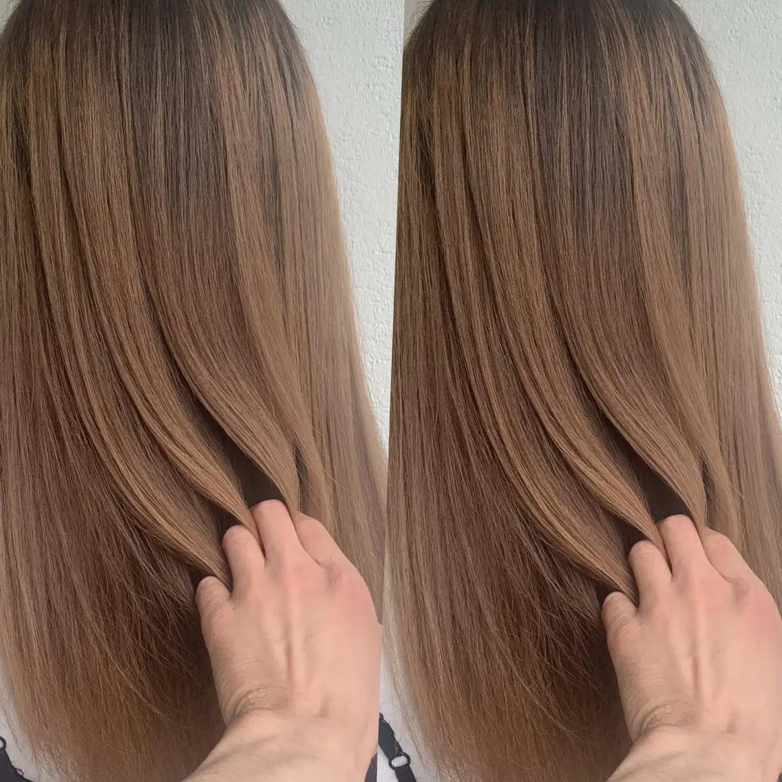 ミディアム カラー ✨艶ブリーチカラー ✨四ノ宮裕己のヘアスタイル