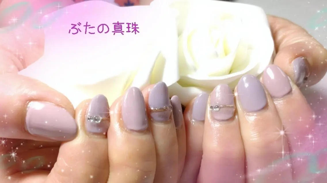 ネイル ハンドネイル 林 珠里のネイルデザイン