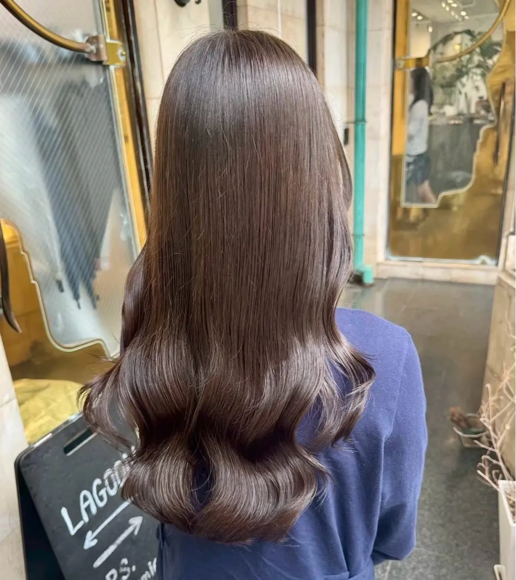 ロング カラー カット ヘアカラー トリートメント 髪質改善/艶髪🫧 MANAMI🪿🤍のヘアスタイル