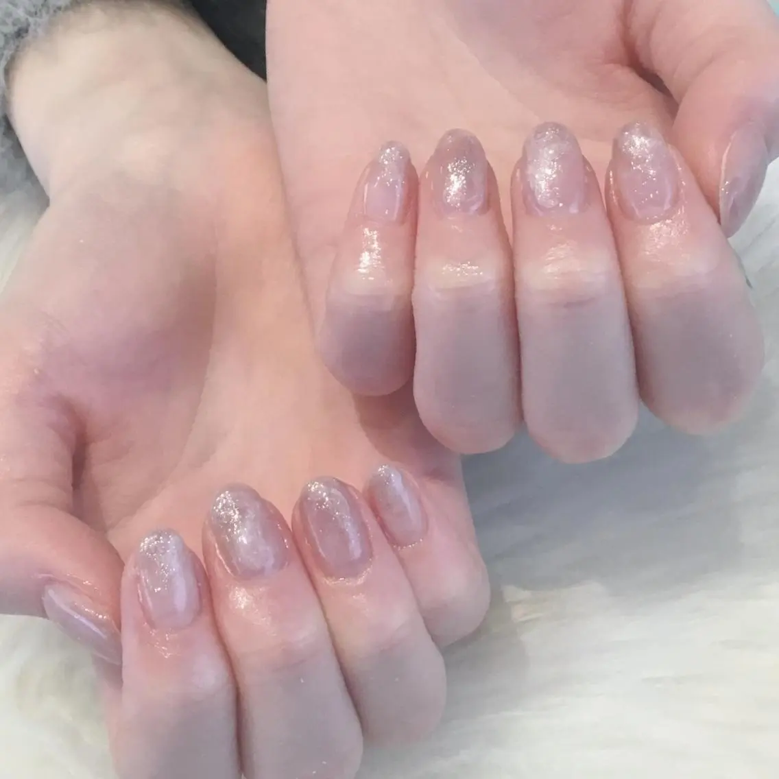 ネイル シンプルネイル ハンドネイル Kanai Harukaのネイルデザイン