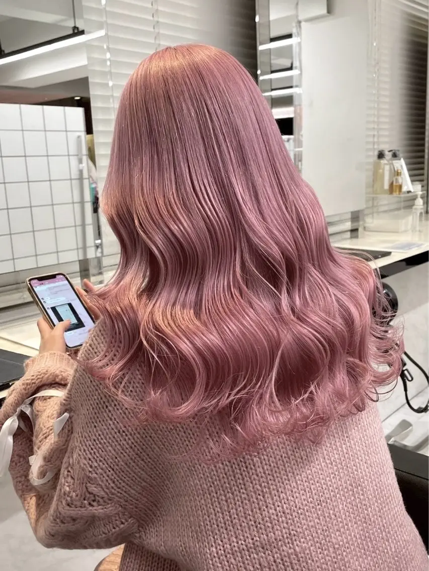 カラー ヘアカラー トリートメント 🎀韓国風暗髪 nana🎀のヘアスタイル
