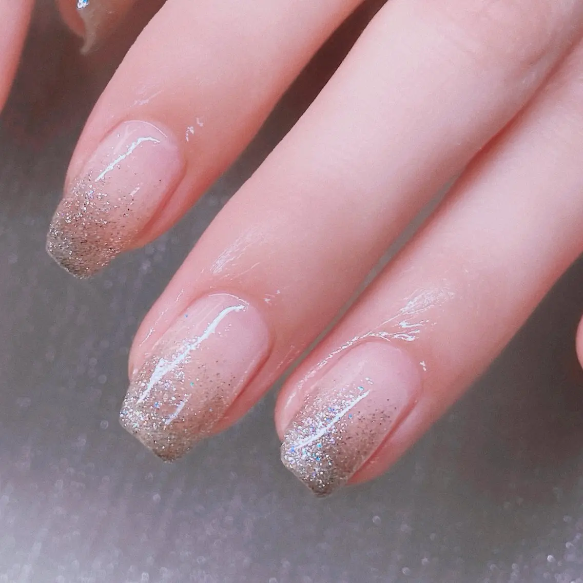 ネイル 長さ出し ハンドネイル Nailist suzuのネイルデザイン
