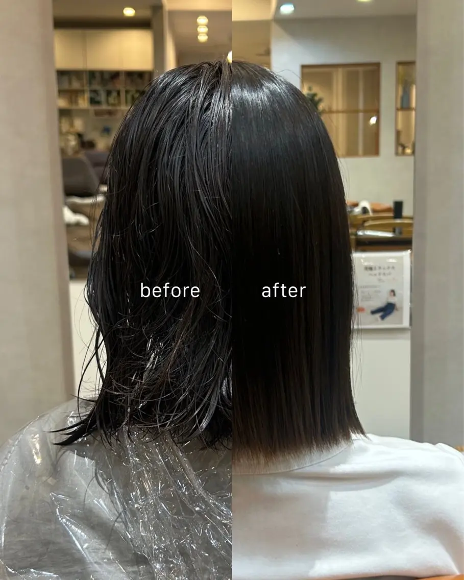 髪質改善ストレート🛁🫧or髪質改善トリートメント✨の写真