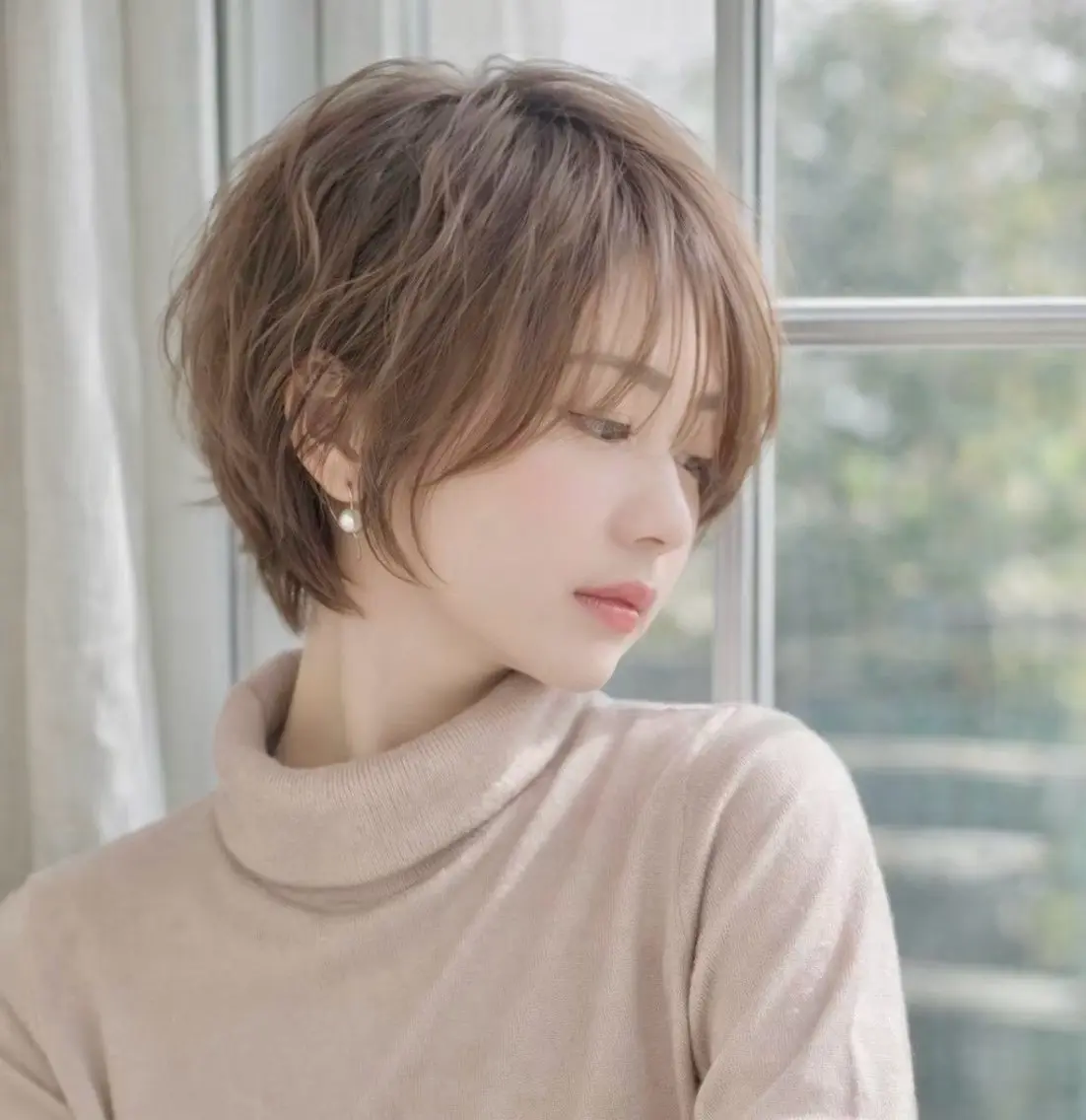 ✨似合わせカット+透明感カラー+Aujua 5stepトリートメント✨の写真
