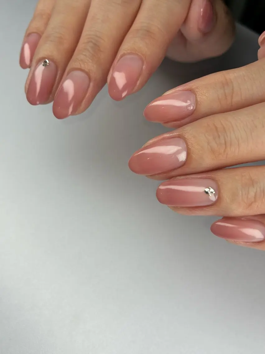 ネイル グラデーション シンプルネイル MIKA 🍊のネイルデザイン