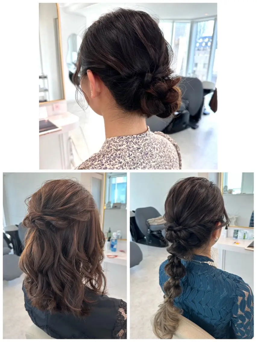 ヘアセット🎀の写真